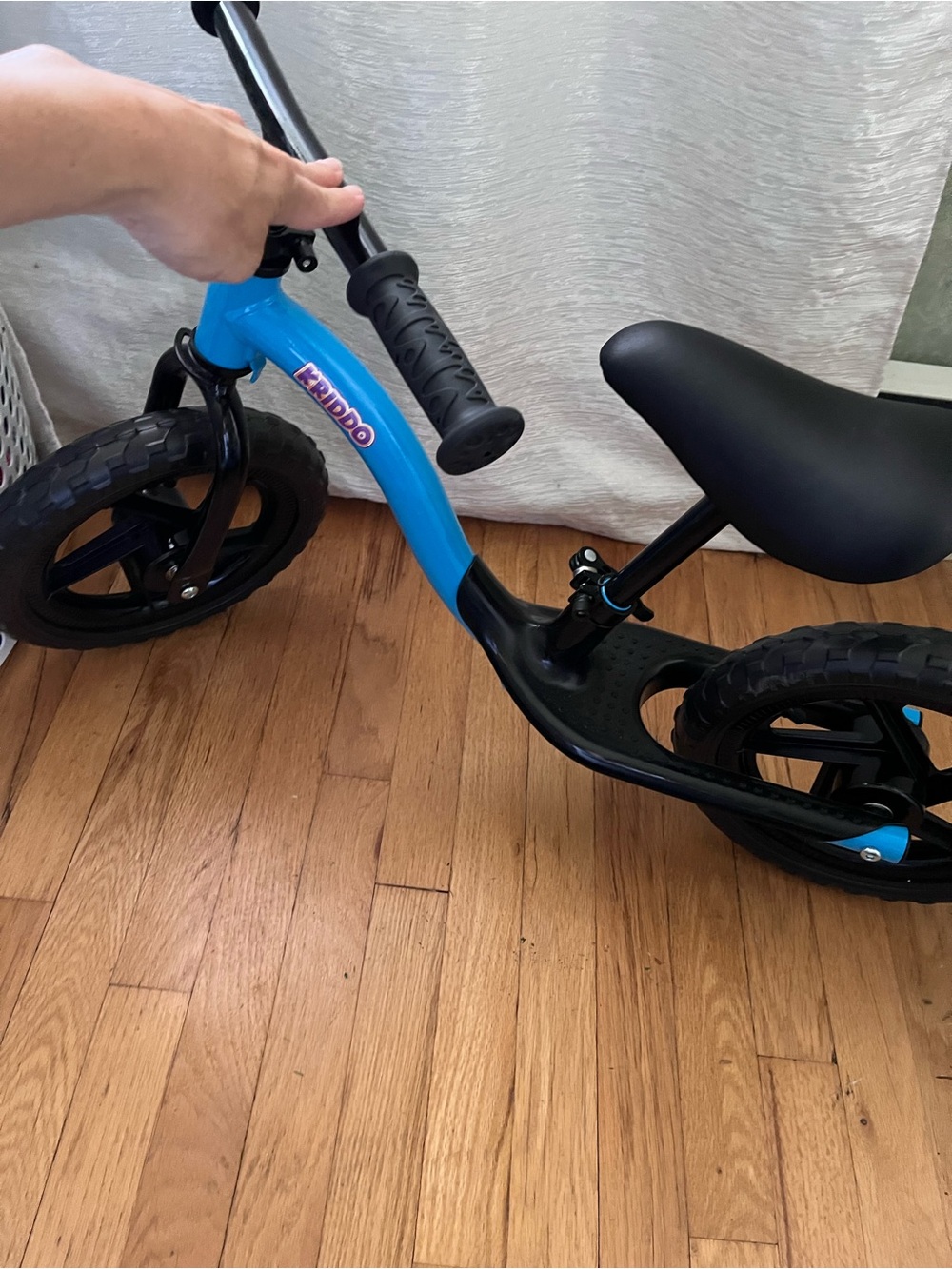 Kriddo Sport Balance Bike - Blue like new
